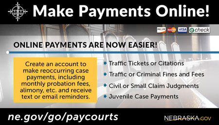 Nebraska Judicial Branch Internet Payment System